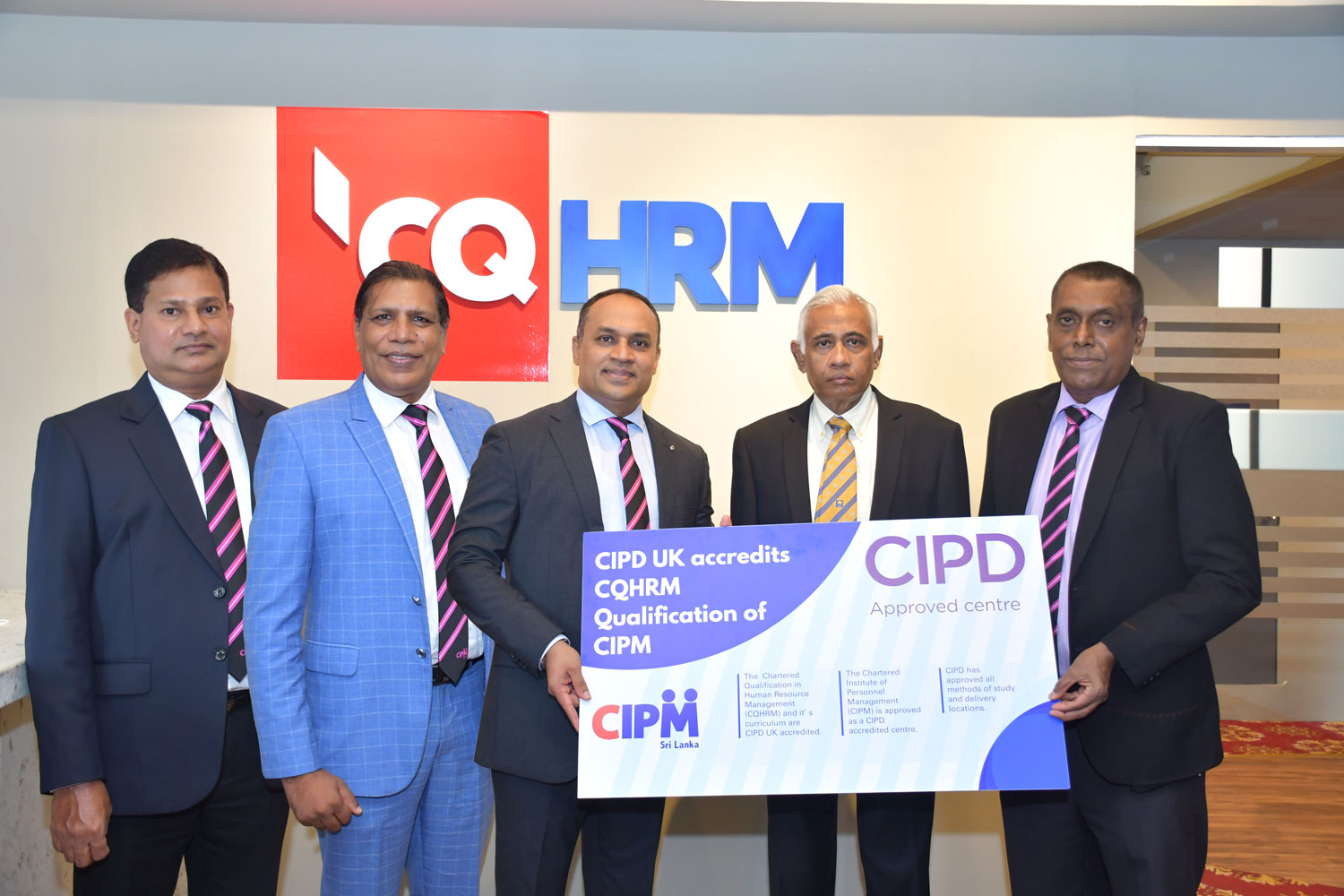 CIPM Sri Lanka’s CQHRM Receives Prestigious CIPD UK Accreditation