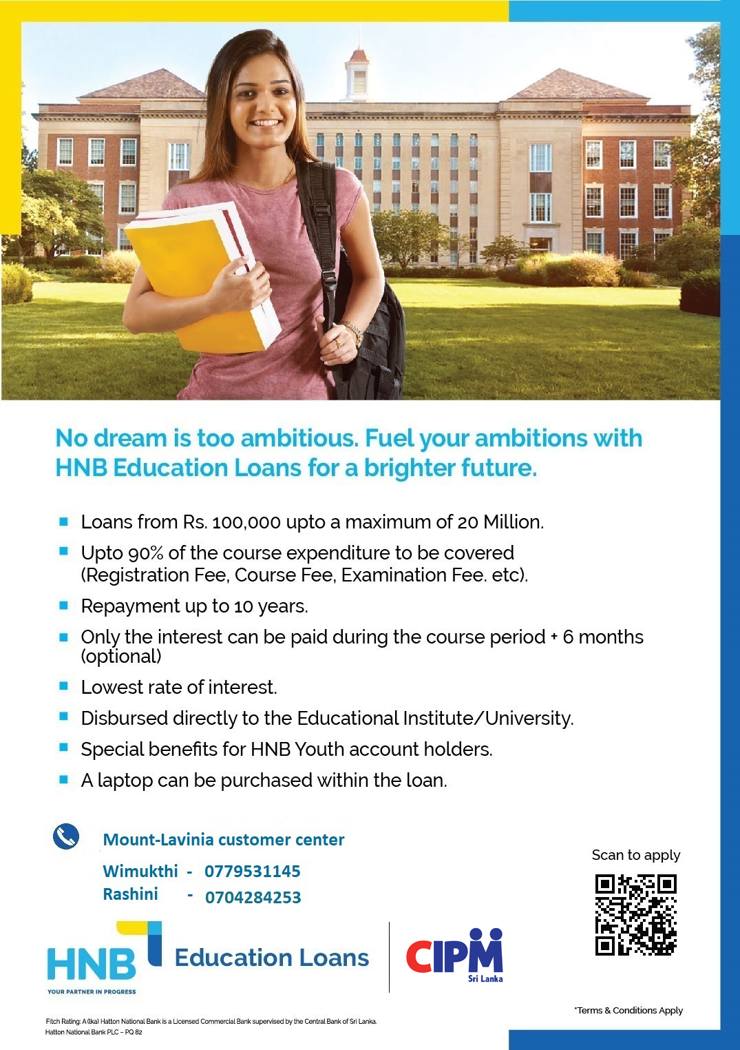 HNB Education Loans