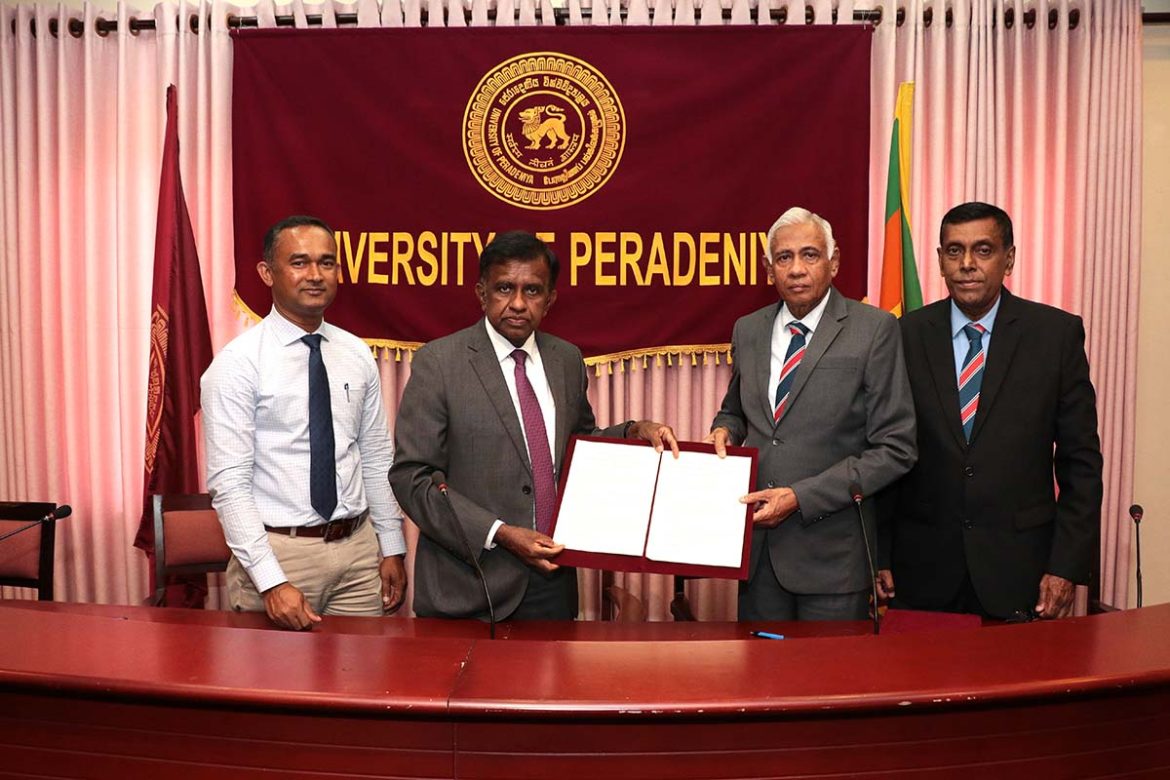 MoU between CIPM Sri Lanka and University of Peradeniya