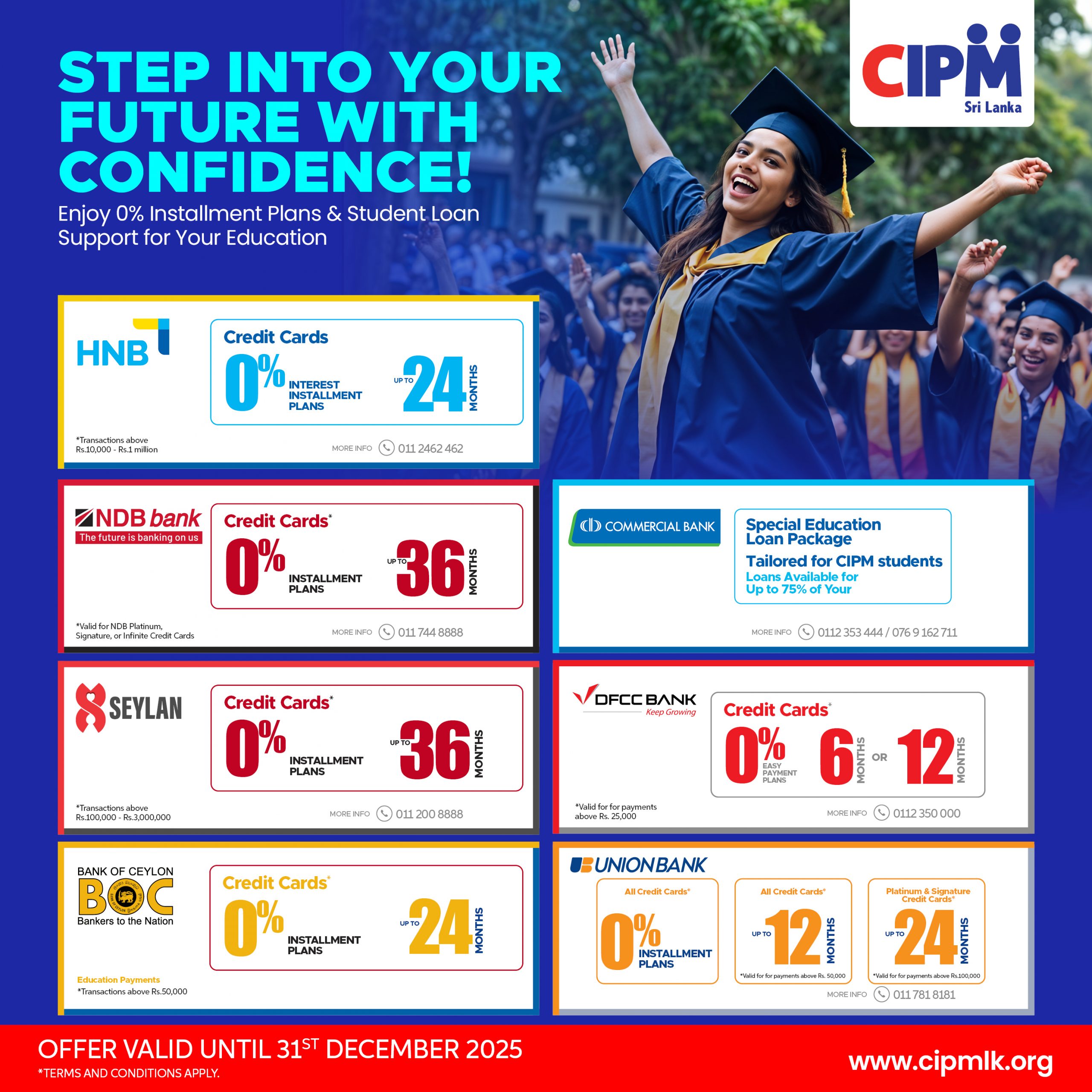 CIPM Bank Offers FB 2025 November